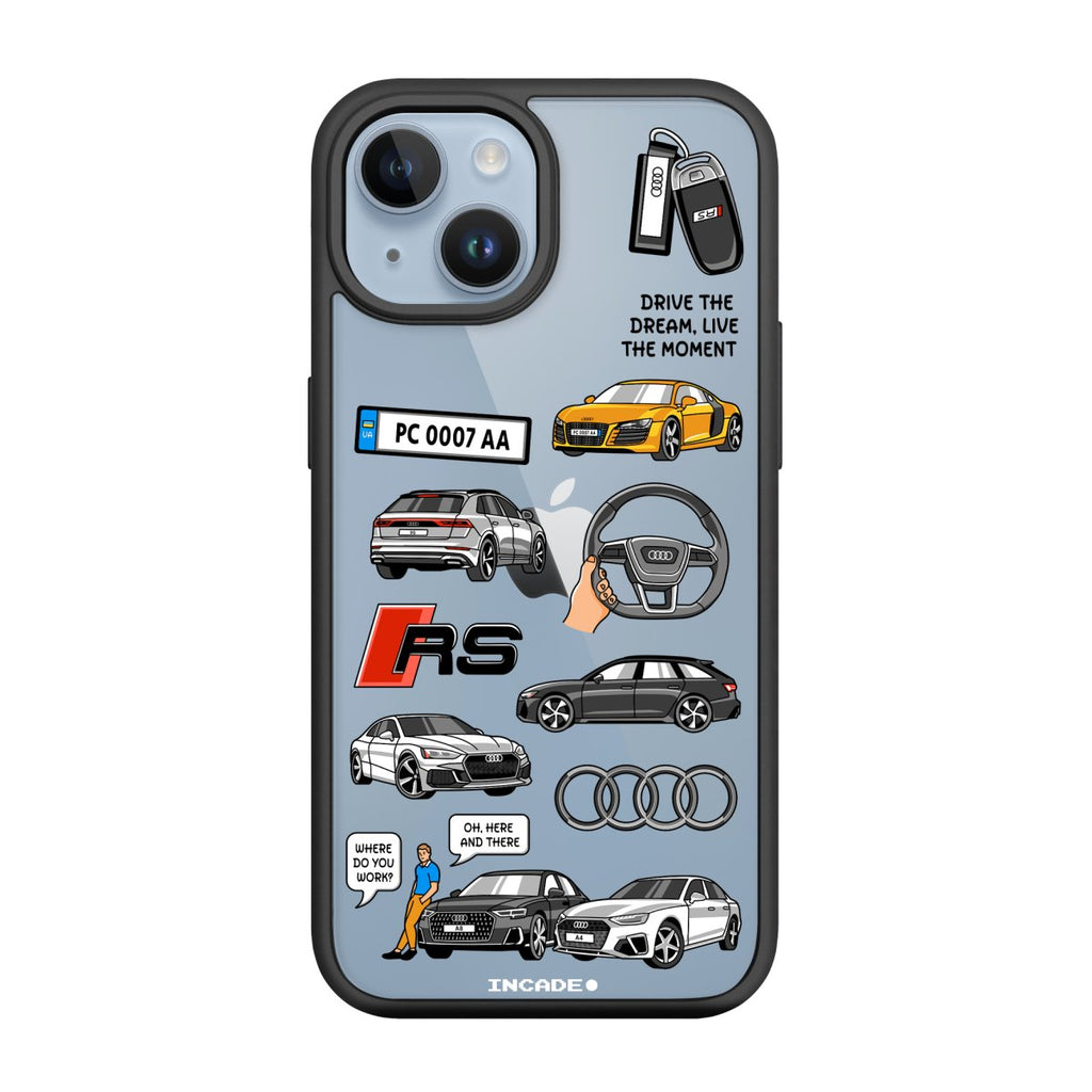 Чохол для iPhone 14 Plus AUDI - INCADE