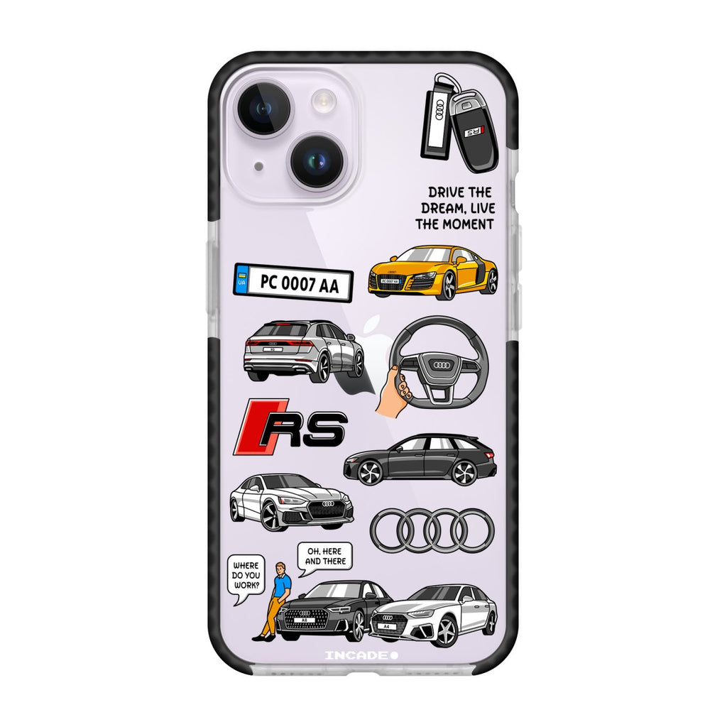 Чохол для iPhone 14 Plus AUDI - INCADE