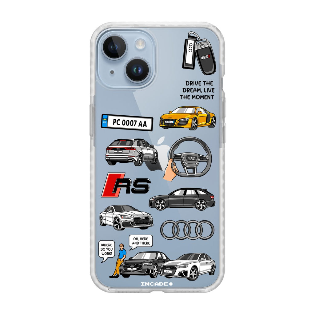 Чохол для iPhone 14 Plus AUDI - INCADE