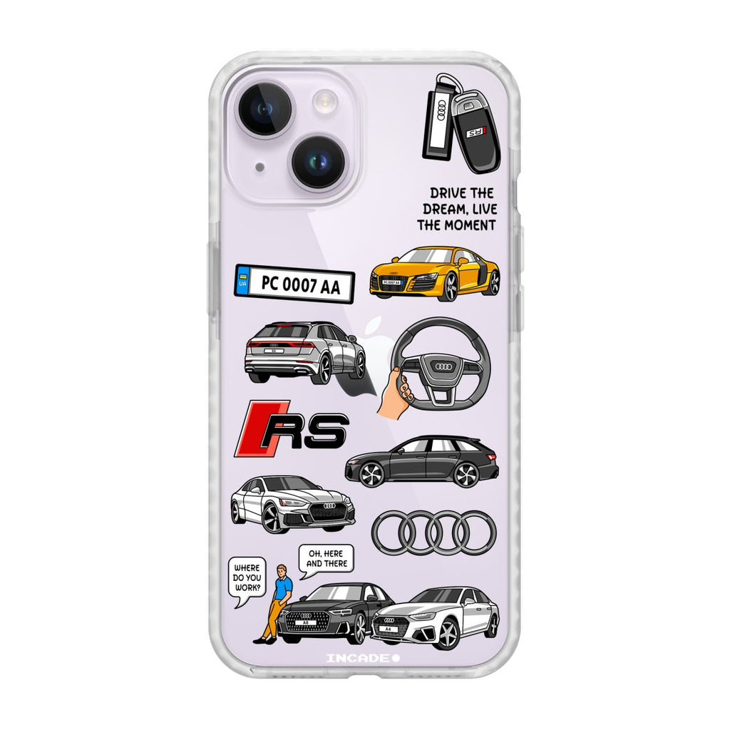 Чохол для iPhone 14 Plus AUDI - INCADE