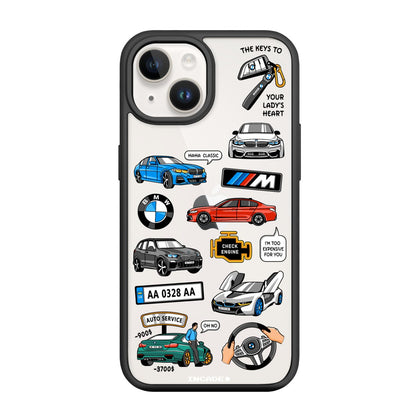 Чохол для iPhone 14 Plus BMW - INCADE