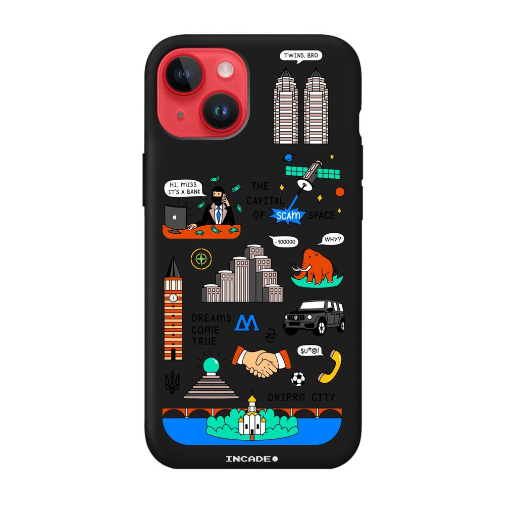 Чохол для iPhone 14 Plus DNIPRO - INCADE