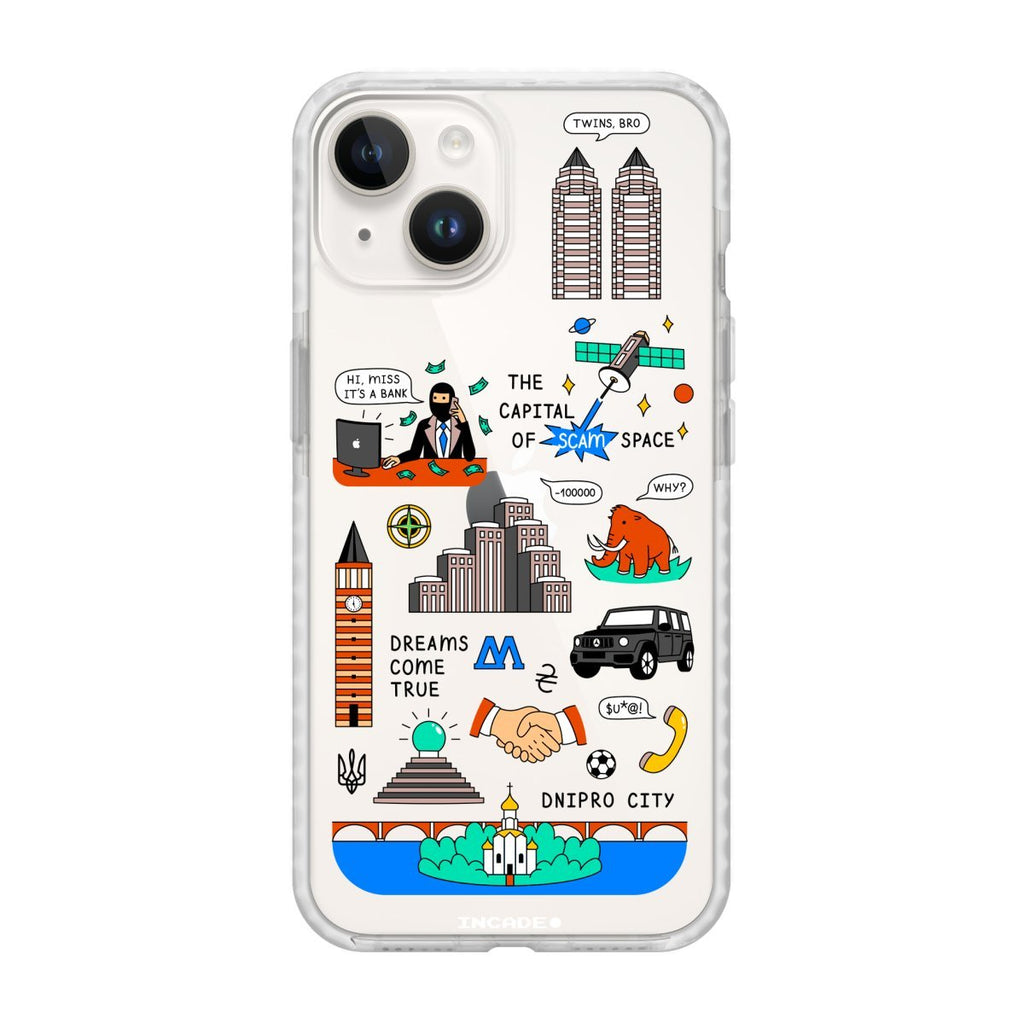 Чохол для iPhone 14 Plus DNIPRO - INCADE