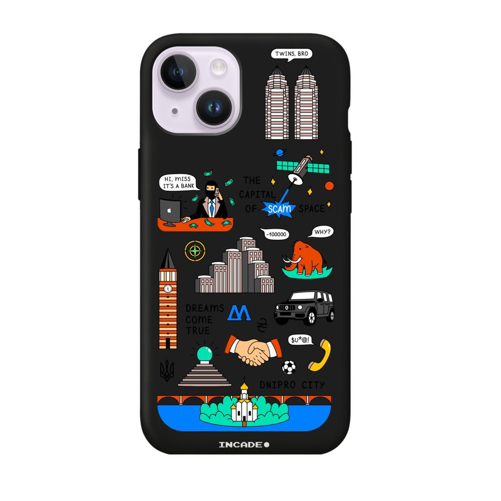 Чохол для iPhone 14 Plus DNIPRO - INCADE