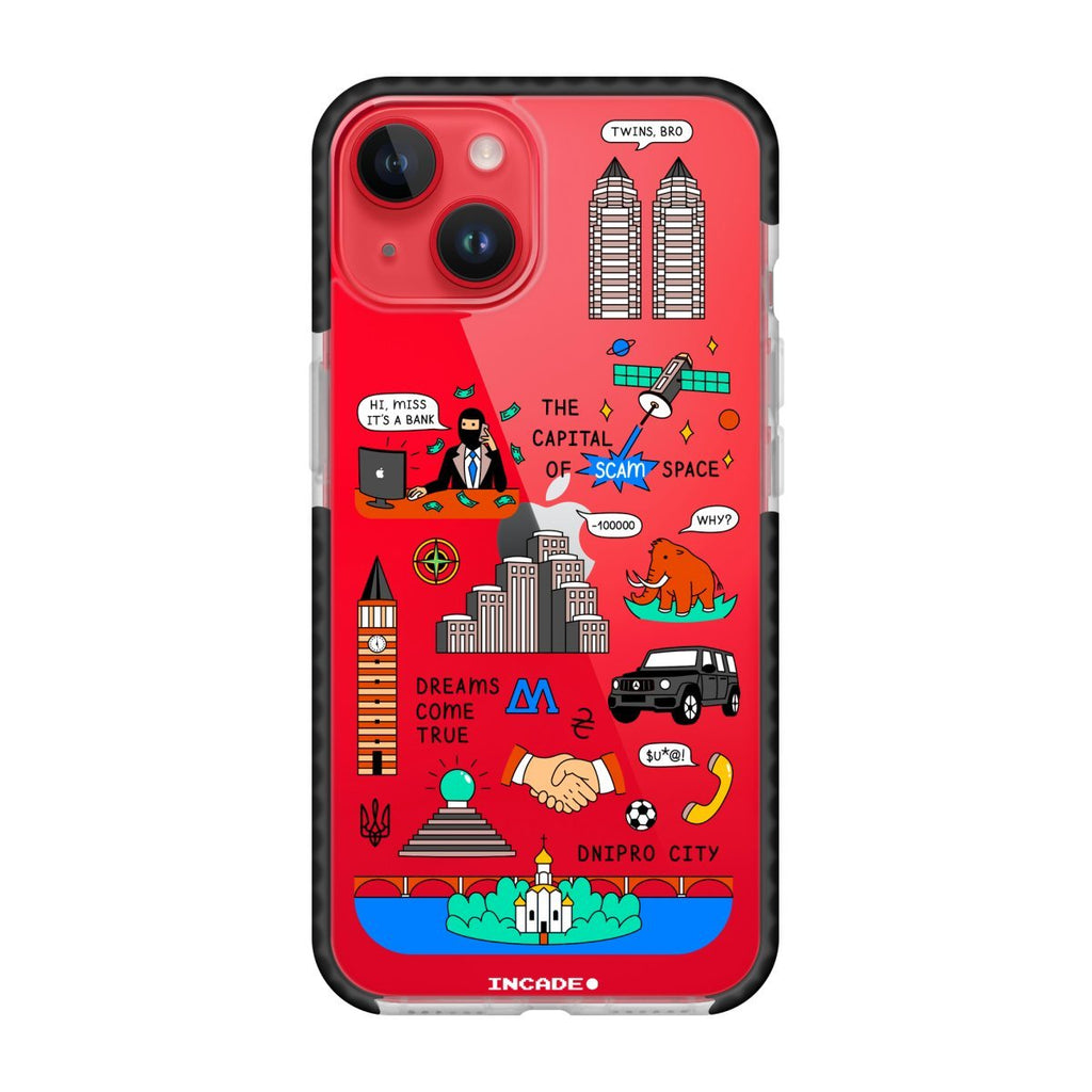 Чохол для iPhone 14 Plus DNIPRO - INCADE