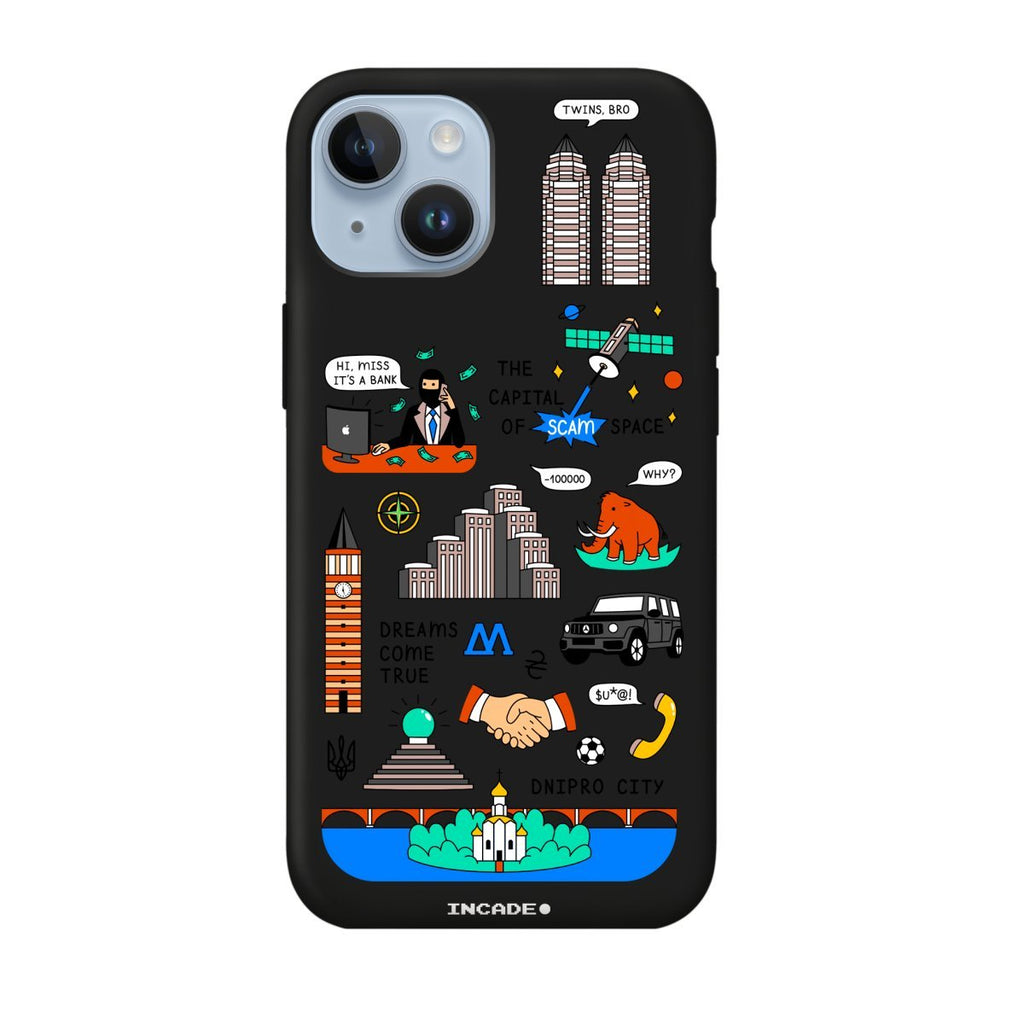 Чохол для iPhone 14 Plus DNIPRO - INCADE