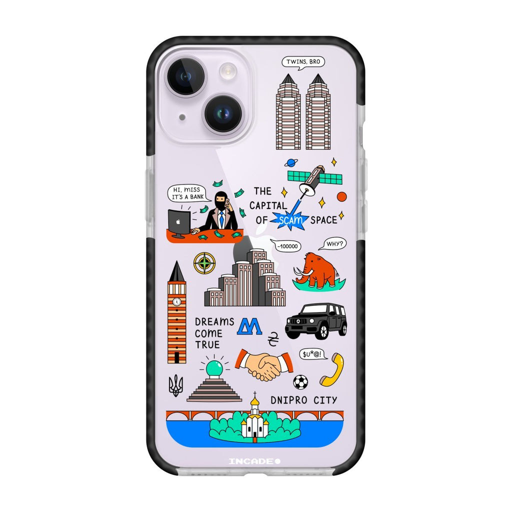 Чохол для iPhone 14 Plus DNIPRO - INCADE