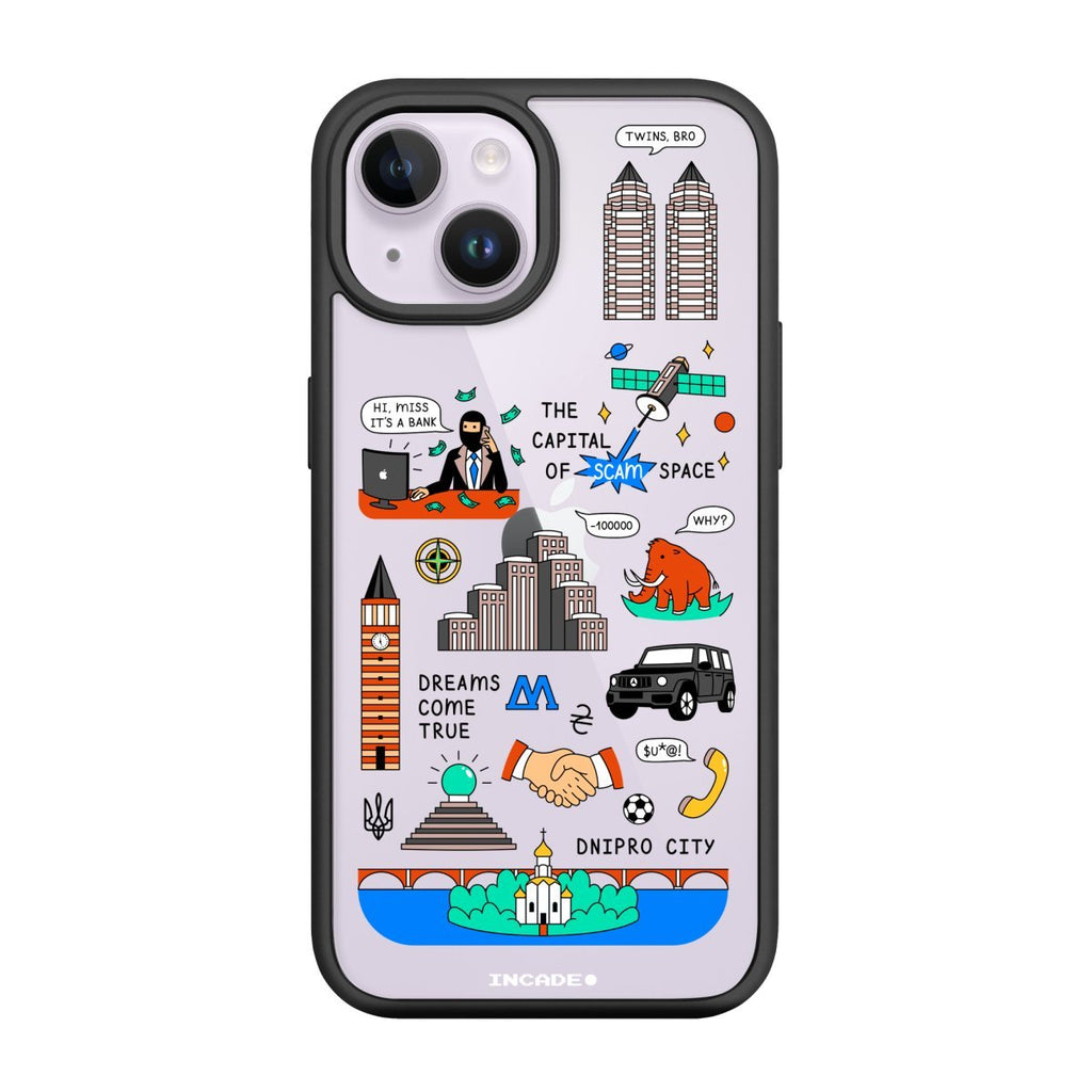 Чохол для iPhone 14 Plus DNIPRO - INCADE