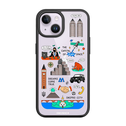 Чохол для iPhone 14 Plus DNIPRO - INCADE