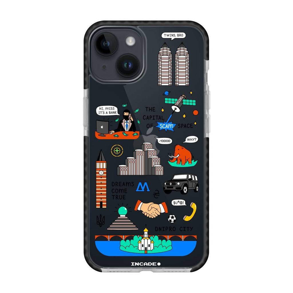 Чохол для iPhone 14 Plus DNIPRO - INCADE