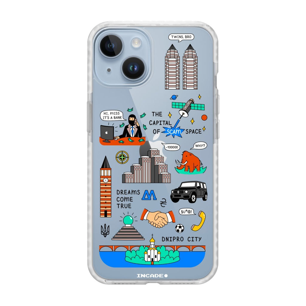 Чохол для iPhone 14 Plus DNIPRO - INCADE