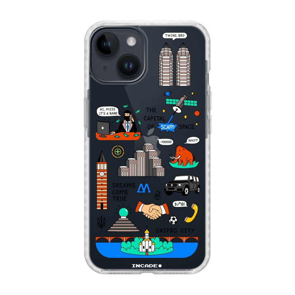 Чохол для iPhone 14 Plus DNIPRO - INCADE