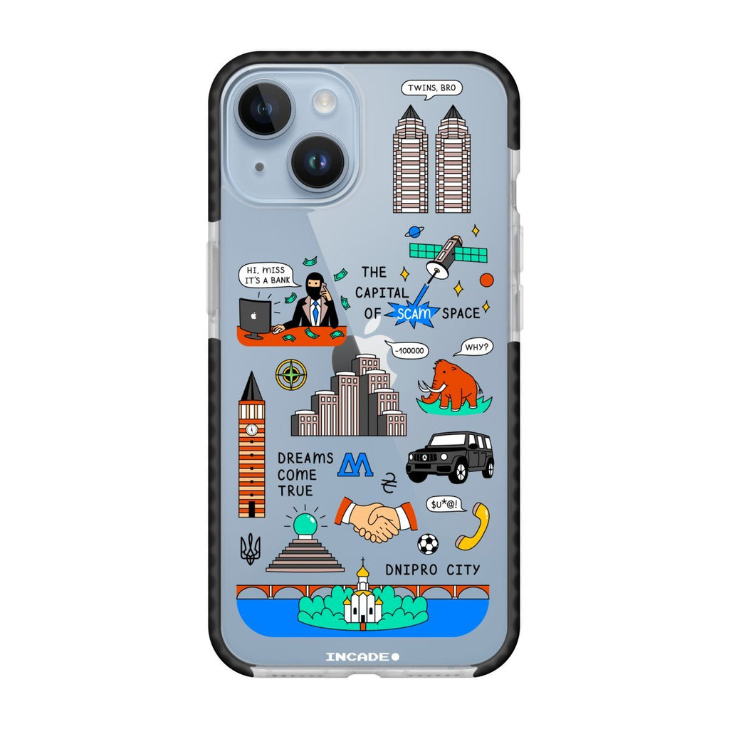 Чохол для iPhone 14 Plus DNIPRO - INCADE