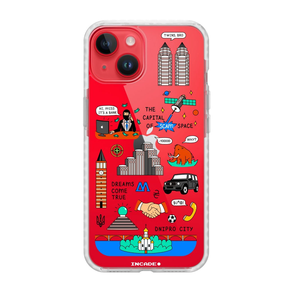 Чохол для iPhone 14 Plus DNIPRO - INCADE