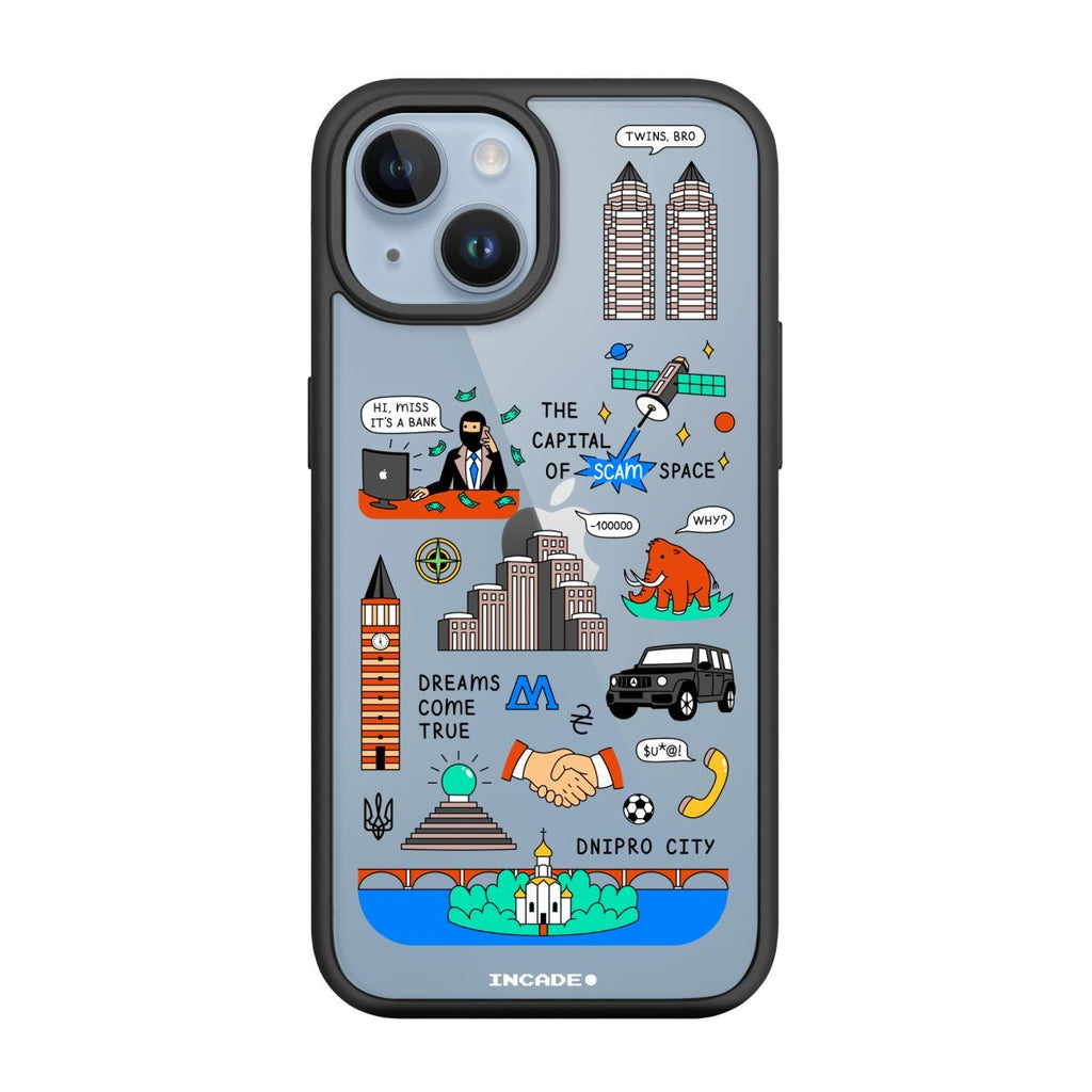 Чохол для iPhone 14 Plus DNIPRO - INCADE