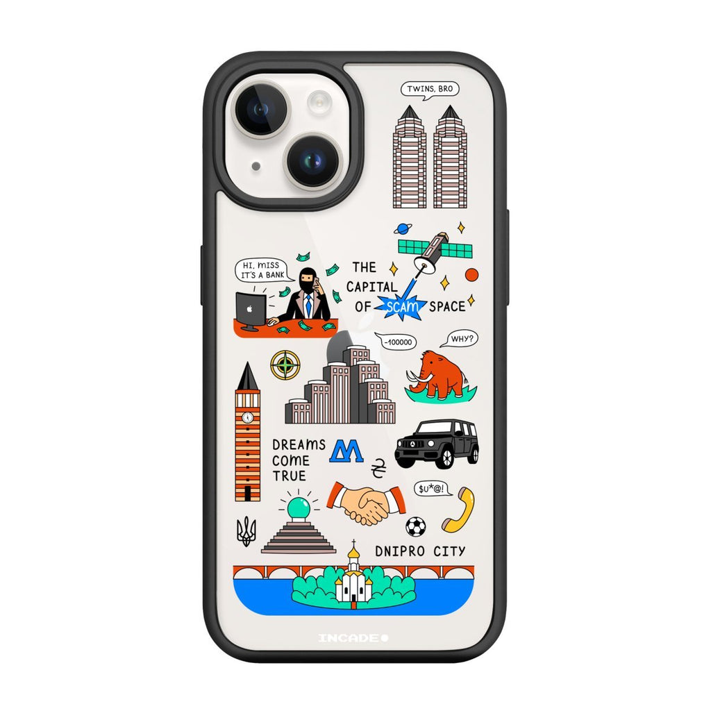 Чохол для iPhone 14 Plus DNIPRO - INCADE