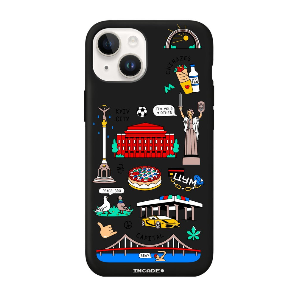Чохол для iPhone 14 Plus KYIV - INCADE