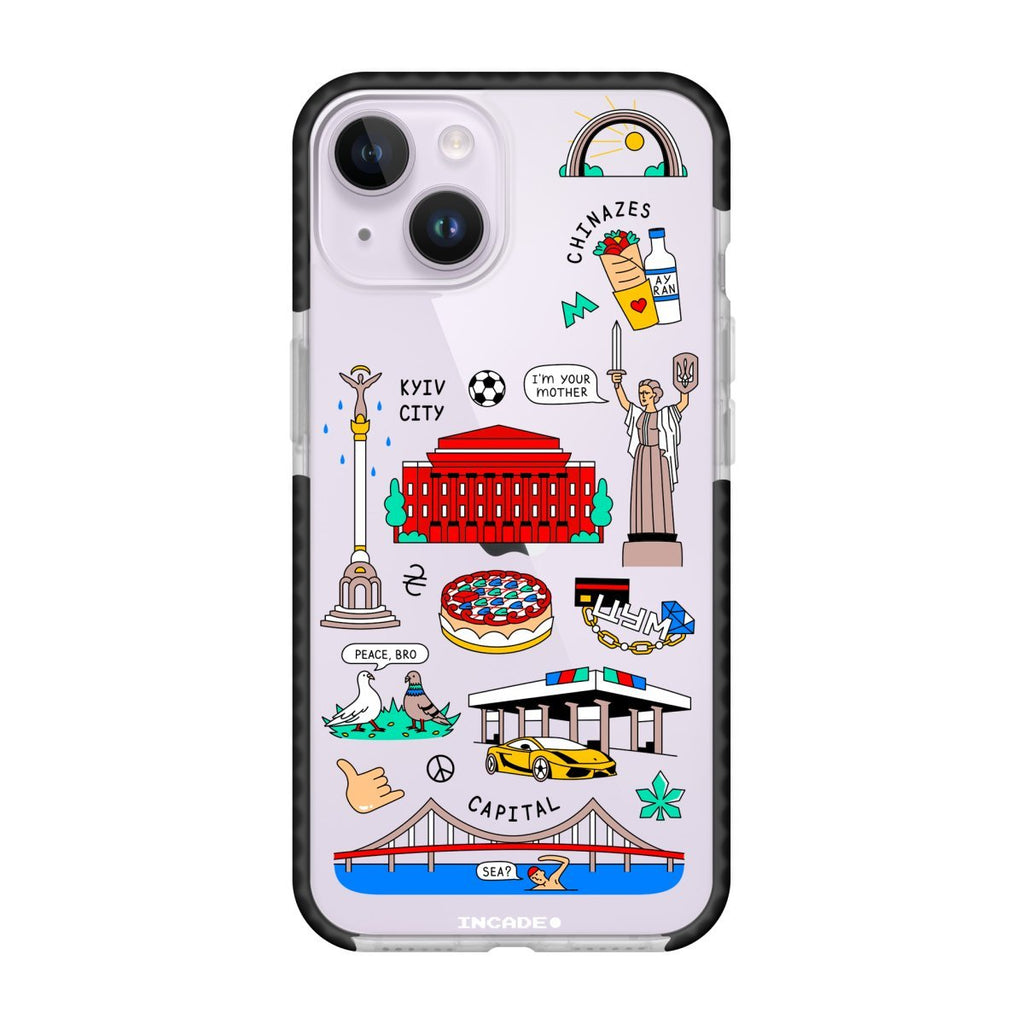 Чохол для iPhone 14 Plus KYIV - INCADE