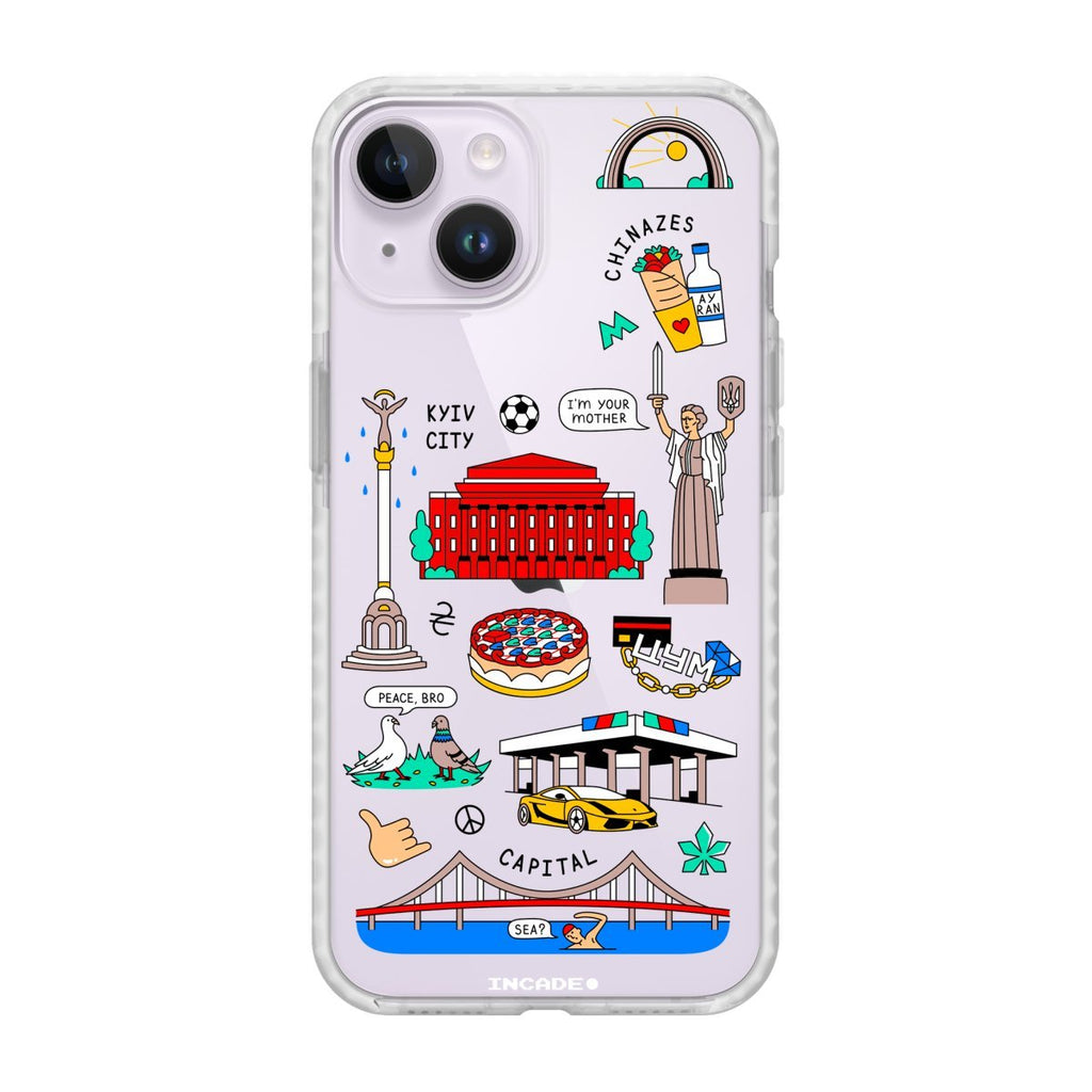 Чохол для iPhone 14 Plus KYIV - INCADE