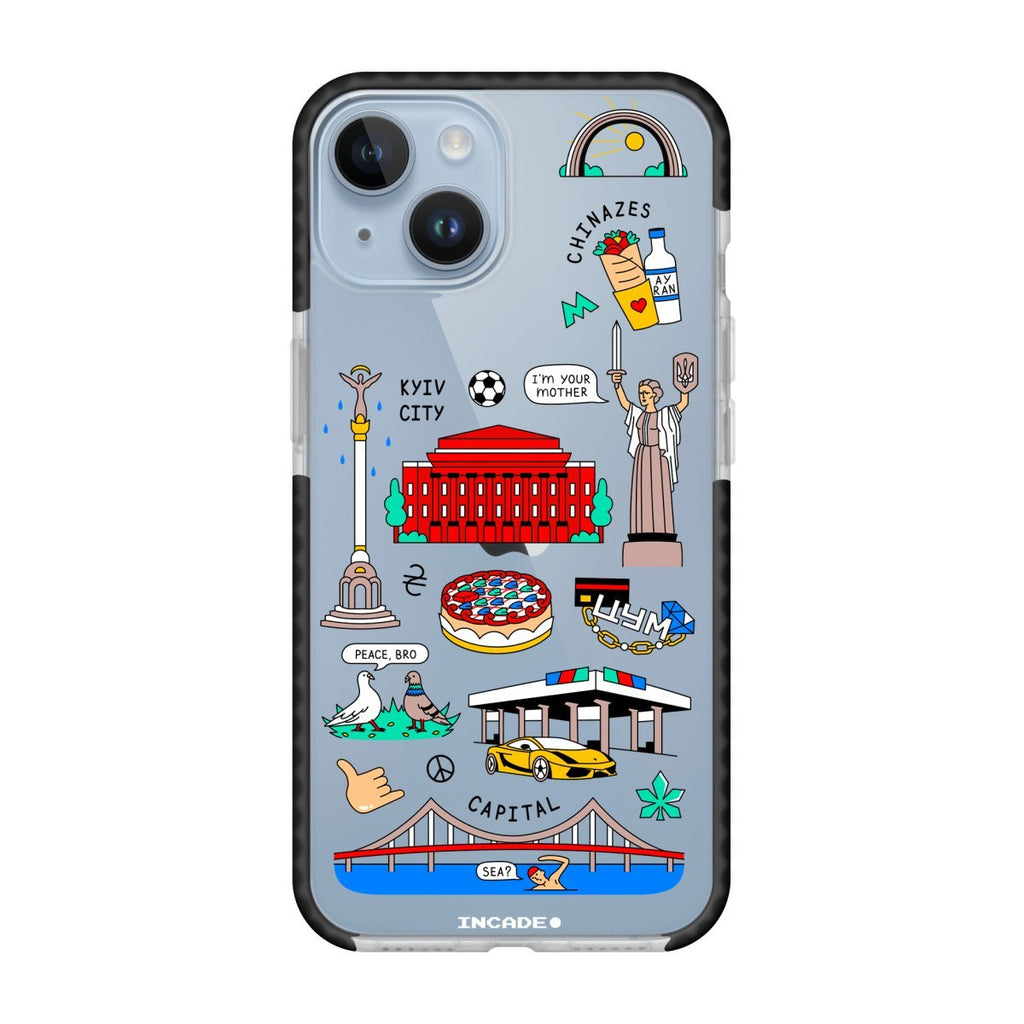 Чохол для iPhone 14 Plus KYIV - INCADE