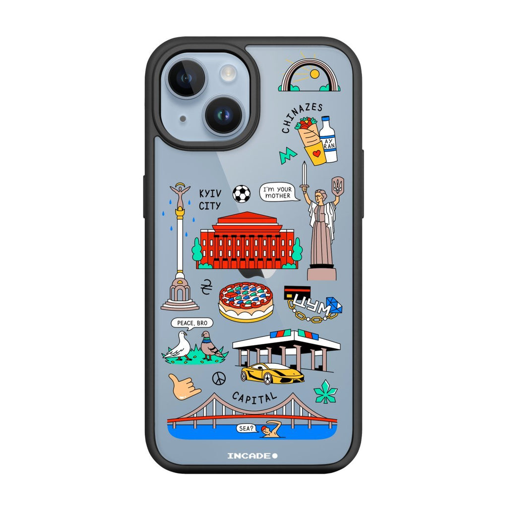 Чохол для iPhone 14 Plus KYIV - INCADE