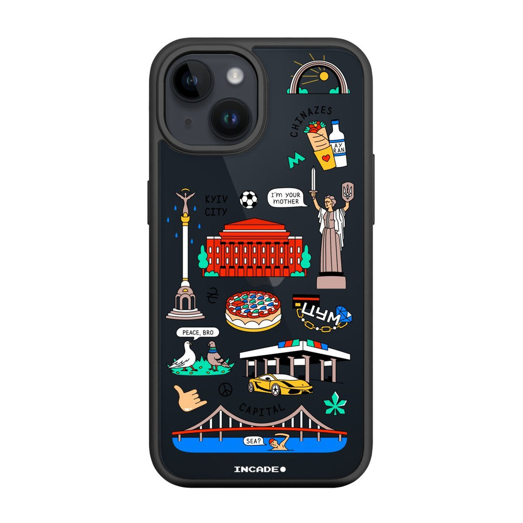 Чохол для iPhone 14 Plus KYIV - INCADE