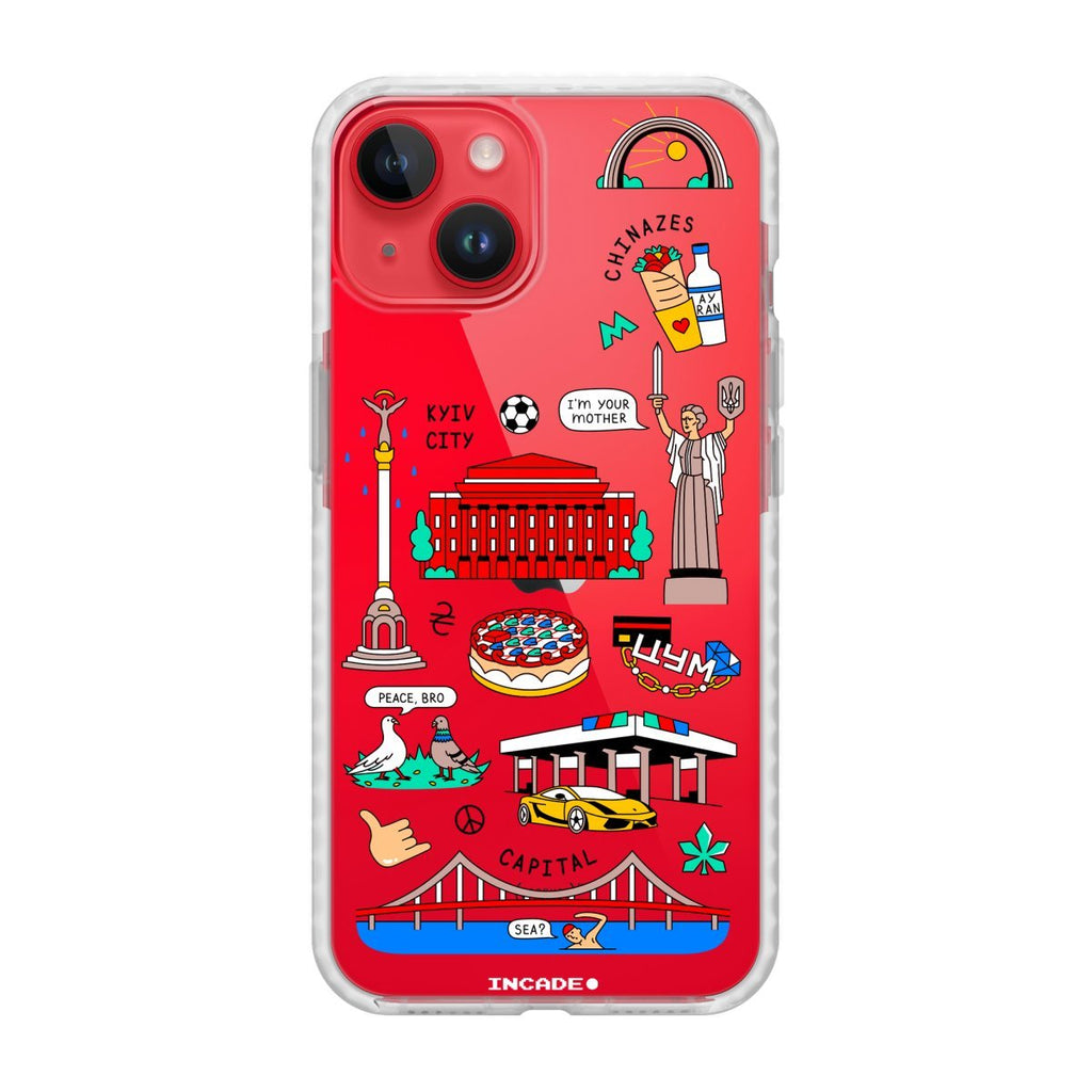 Чохол для iPhone 14 Plus KYIV - INCADE