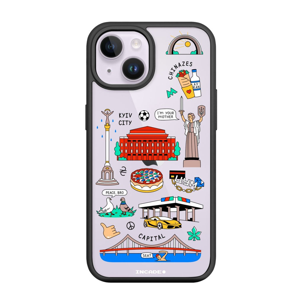 Чохол для iPhone 14 Plus KYIV - INCADE