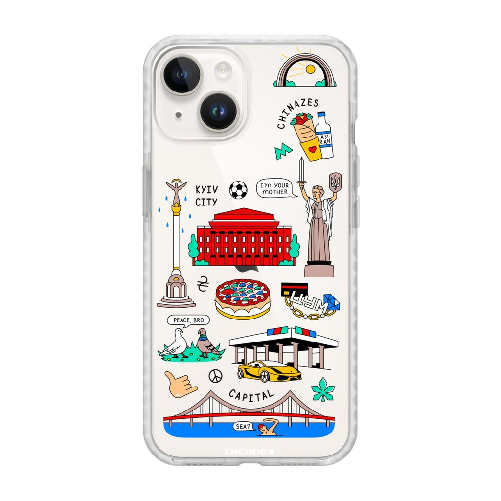 Чохол для iPhone 14 Plus KYIV - INCADE