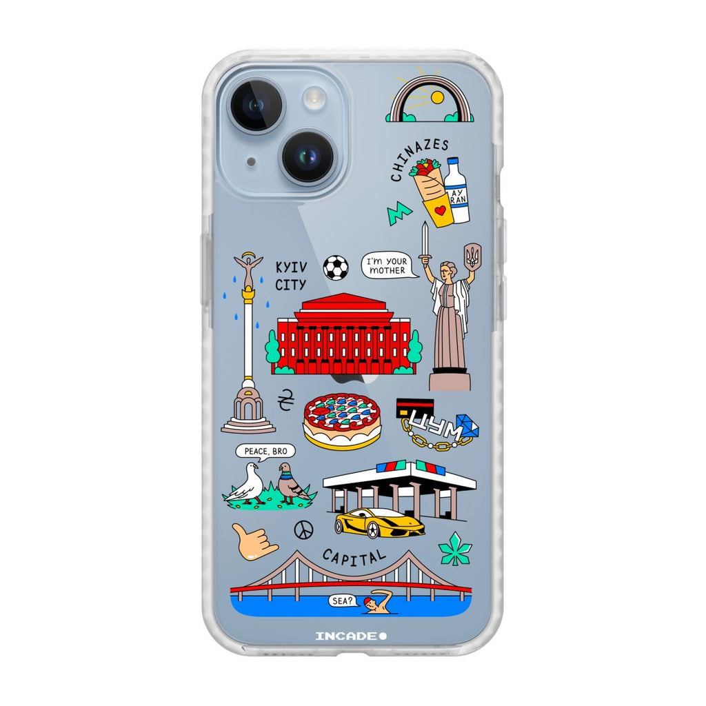 Чохол для iPhone 14 Plus KYIV - INCADE