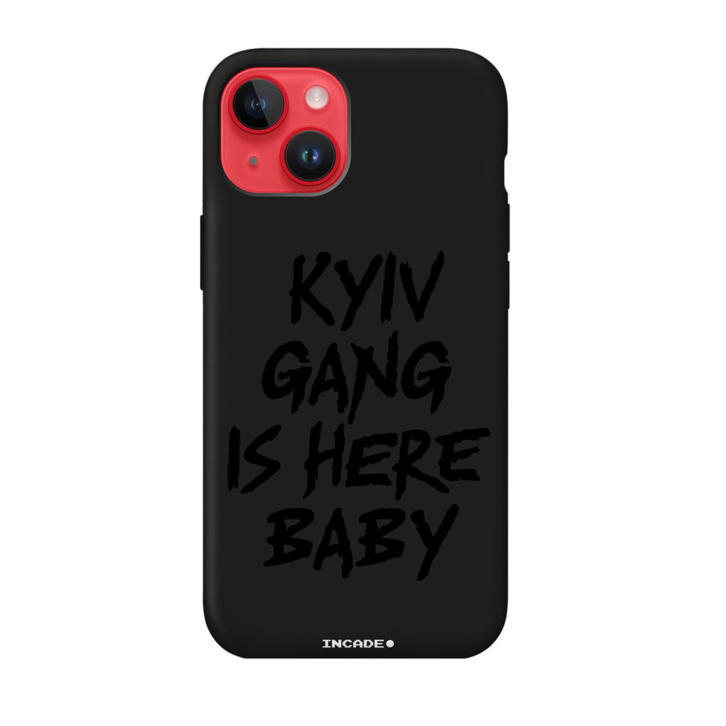 Чохол для iPhone 14 Plus kyiv black - INCADE