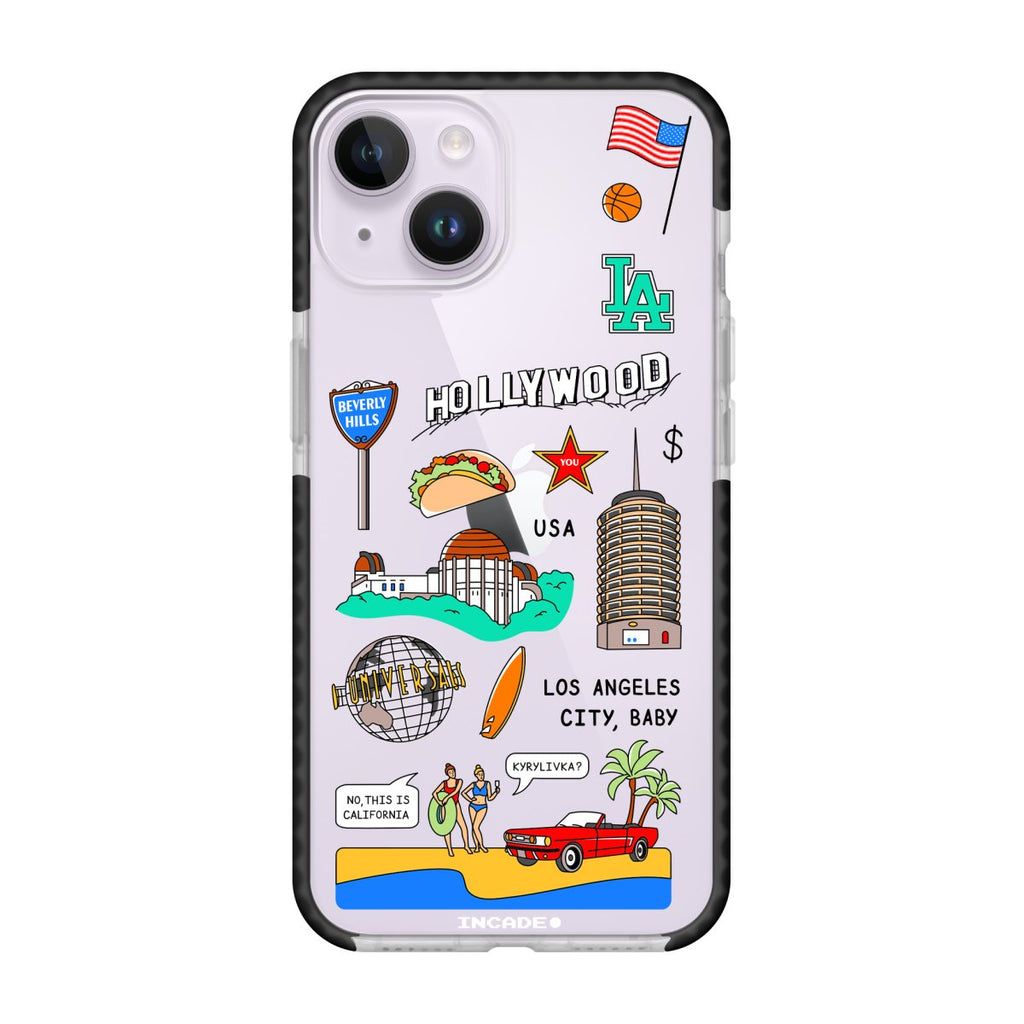 Чохол для iPhone 14 Plus LOS ANGELES - INCADE