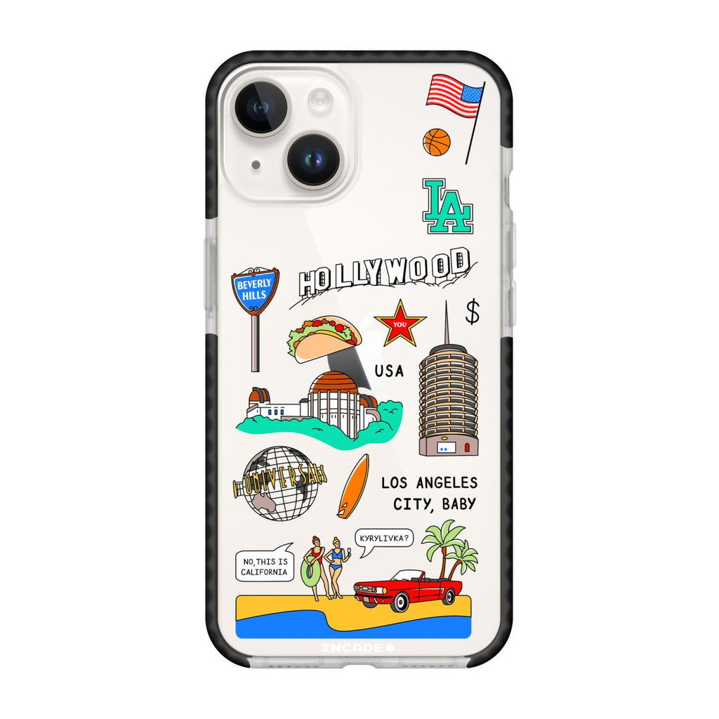 Чохол для iPhone 14 Plus LOS ANGELES - INCADE
