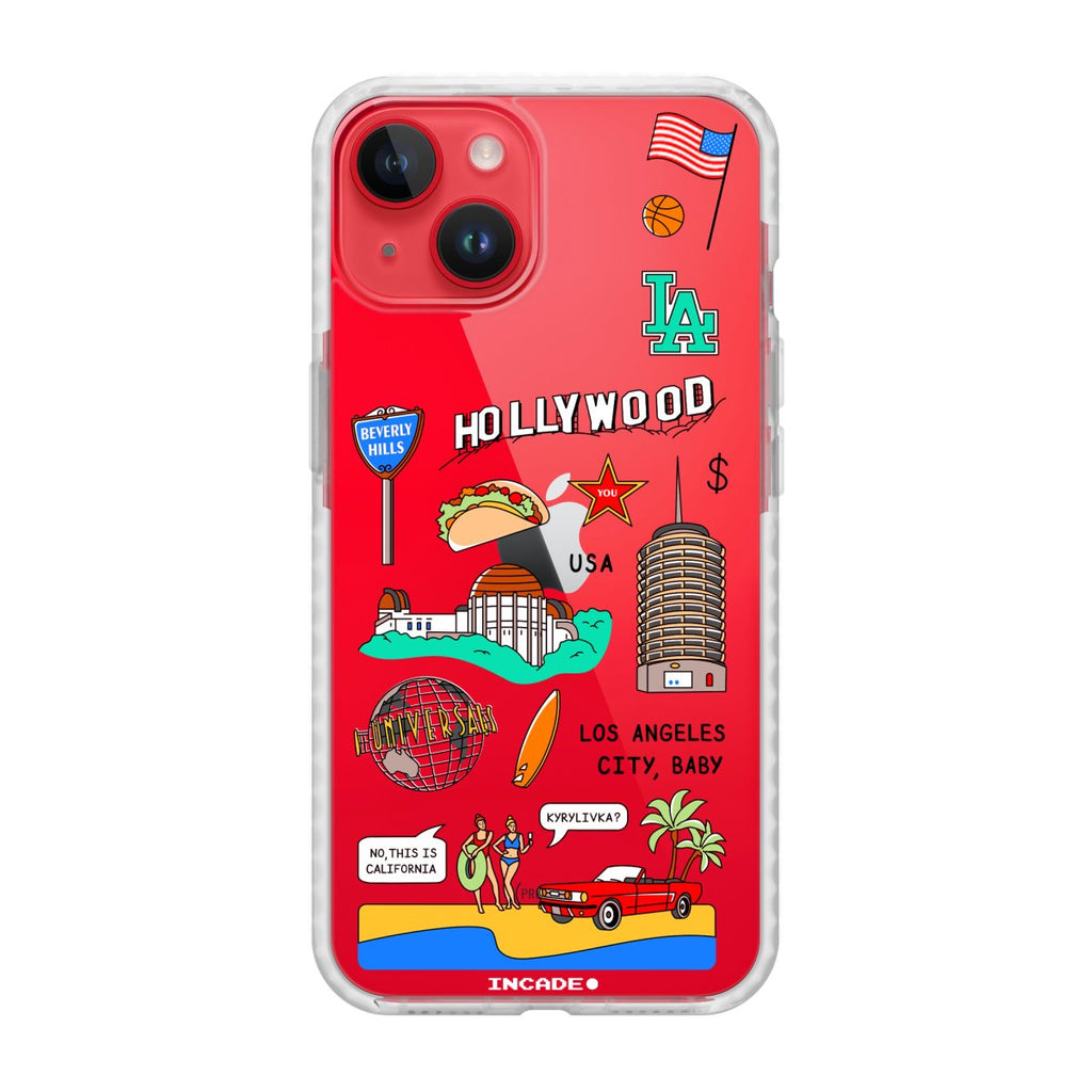 Чохол для iPhone 14 Plus LOS ANGELES - INCADE