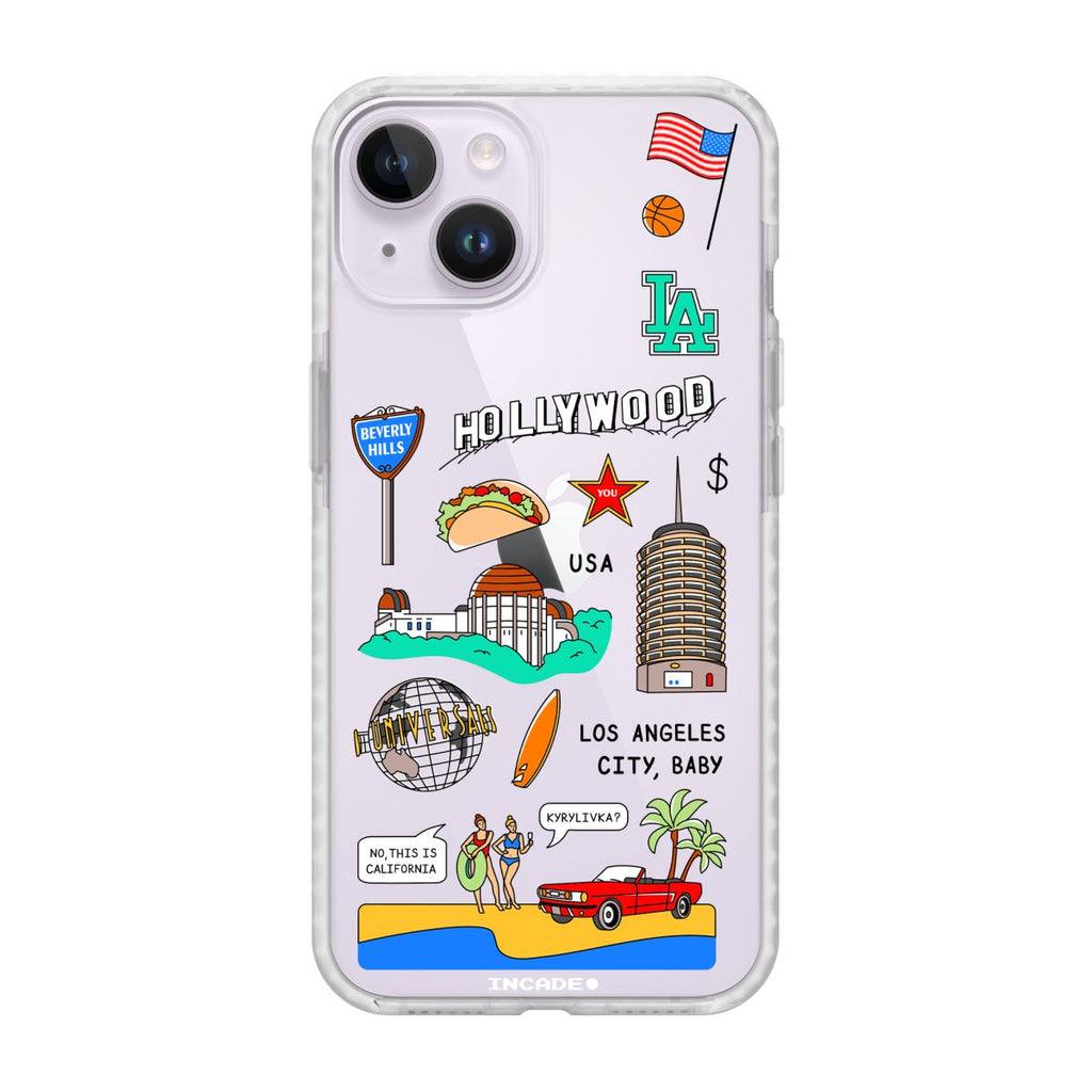 Чохол для iPhone 14 Plus LOS ANGELES - INCADE