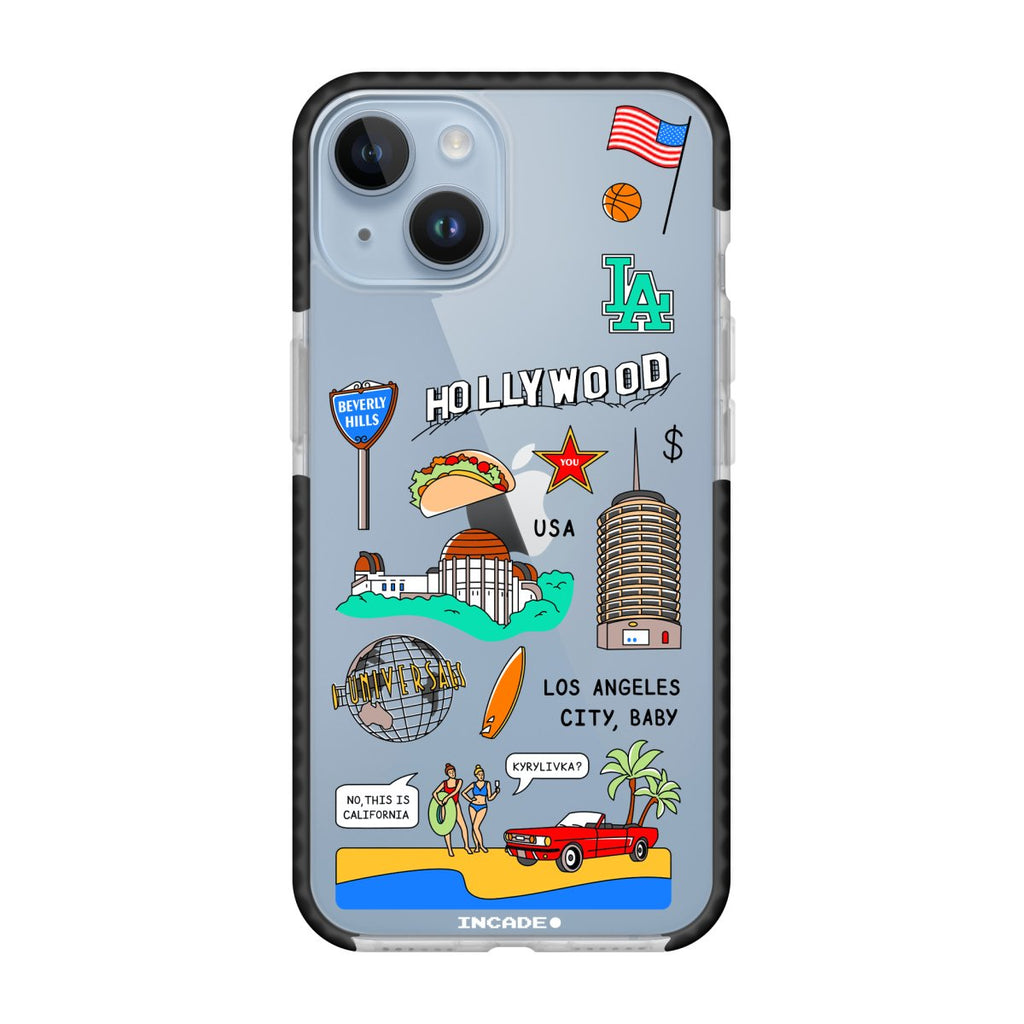 Чохол для iPhone 14 Plus LOS ANGELES - INCADE