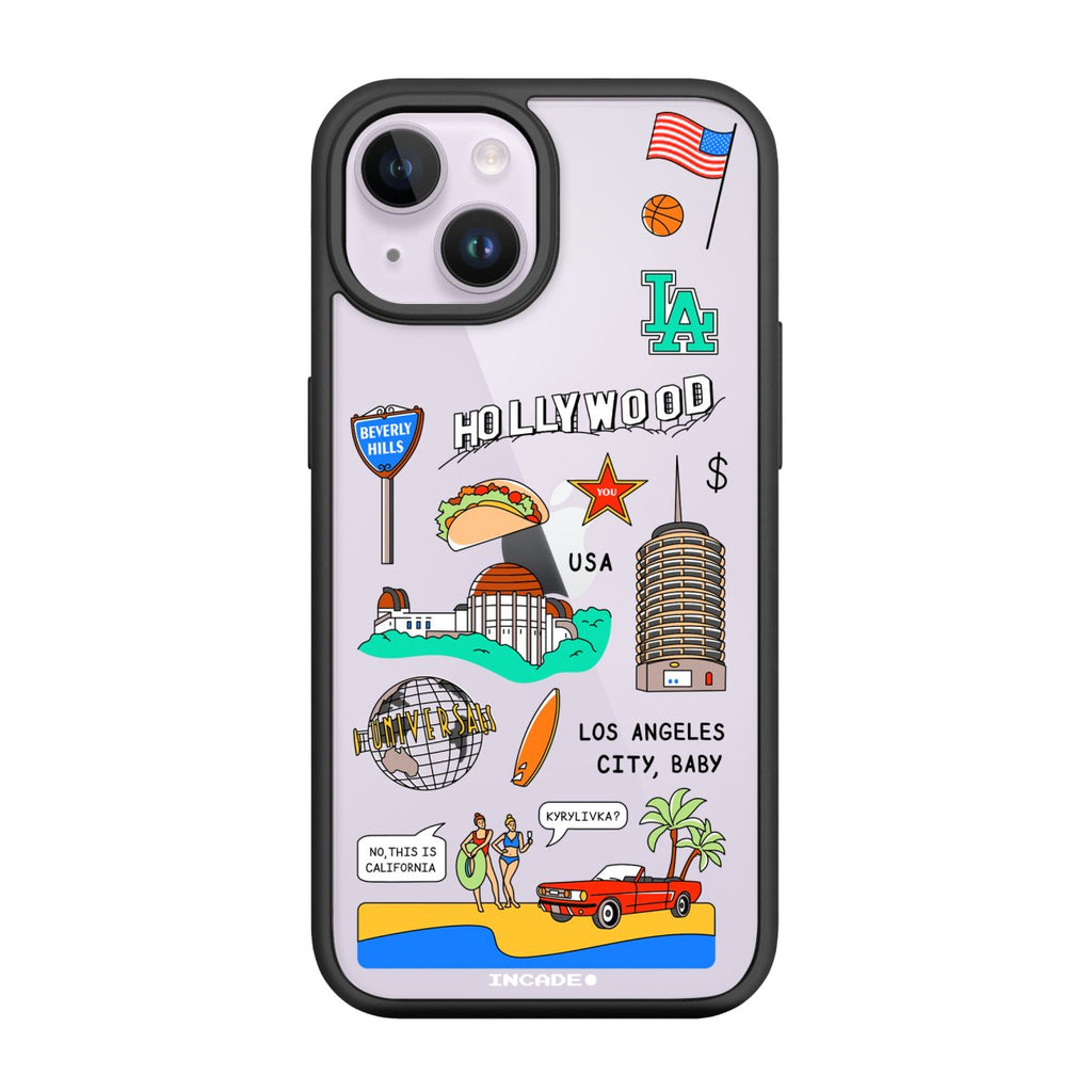Чохол для iPhone 14 Plus LOS ANGELES - INCADE