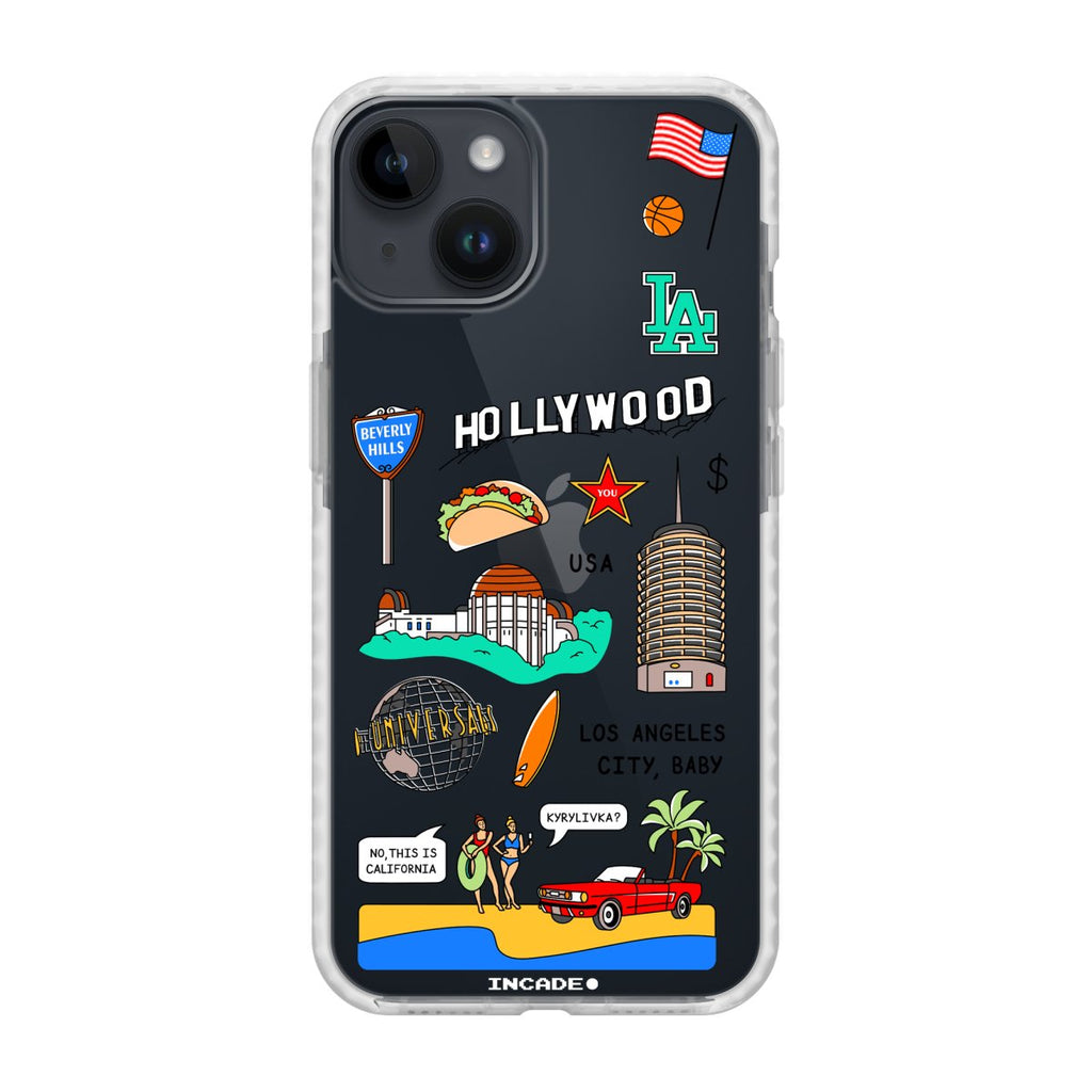 Чохол для iPhone 14 Plus LOS ANGELES - INCADE