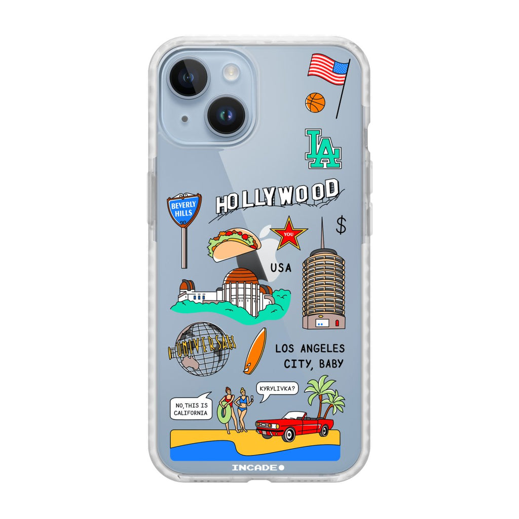 Чохол для iPhone 14 Plus LOS ANGELES - INCADE