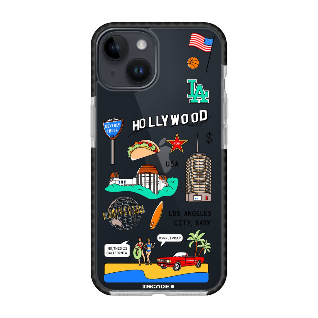 Чохол для iPhone 14 Plus LOS ANGELES - INCADE