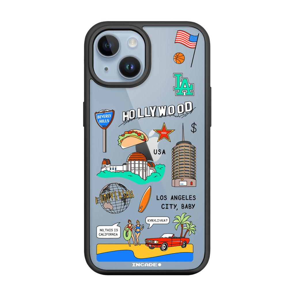 Чохол для iPhone 14 Plus LOS ANGELES - INCADE