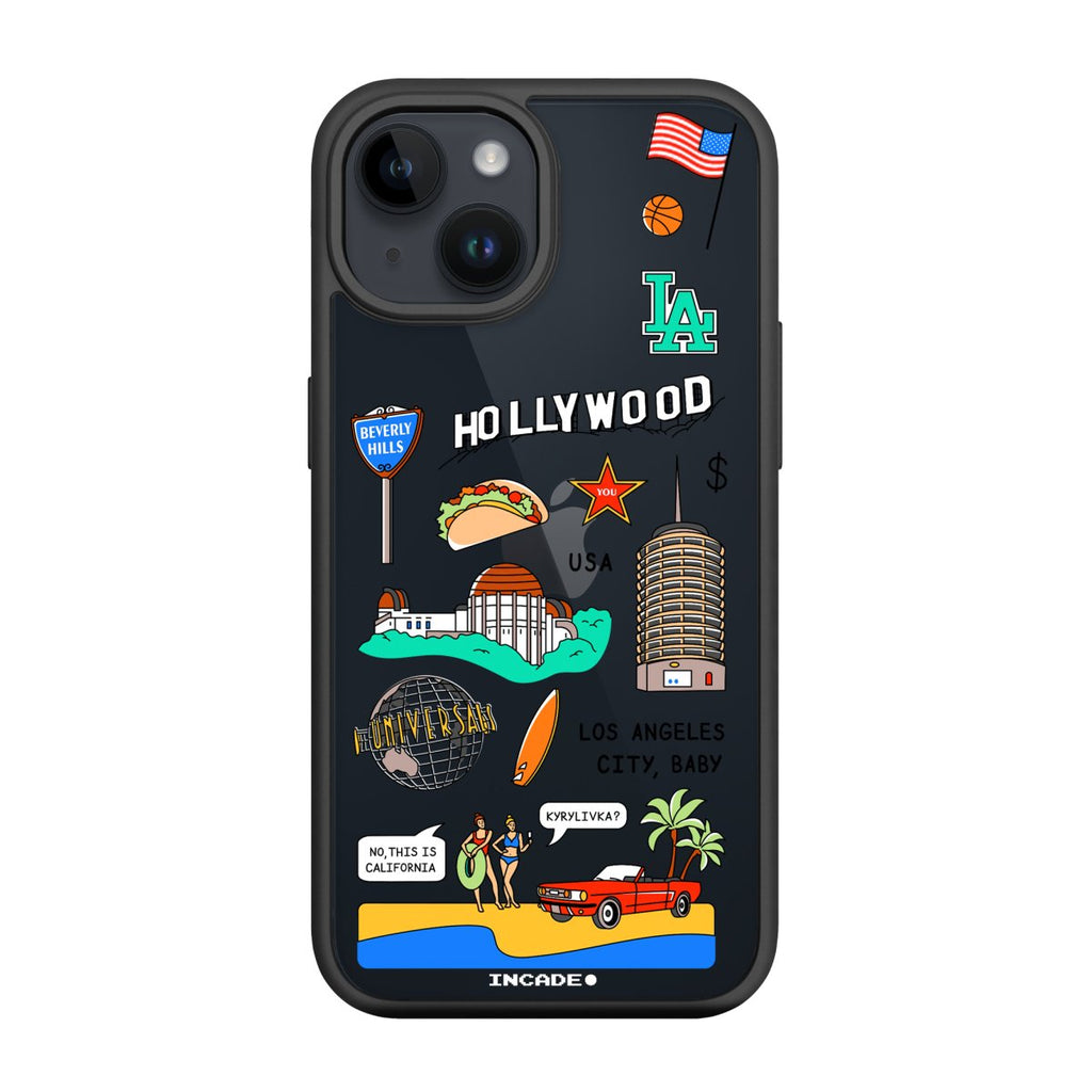 Чохол для iPhone 14 Plus LOS ANGELES - INCADE