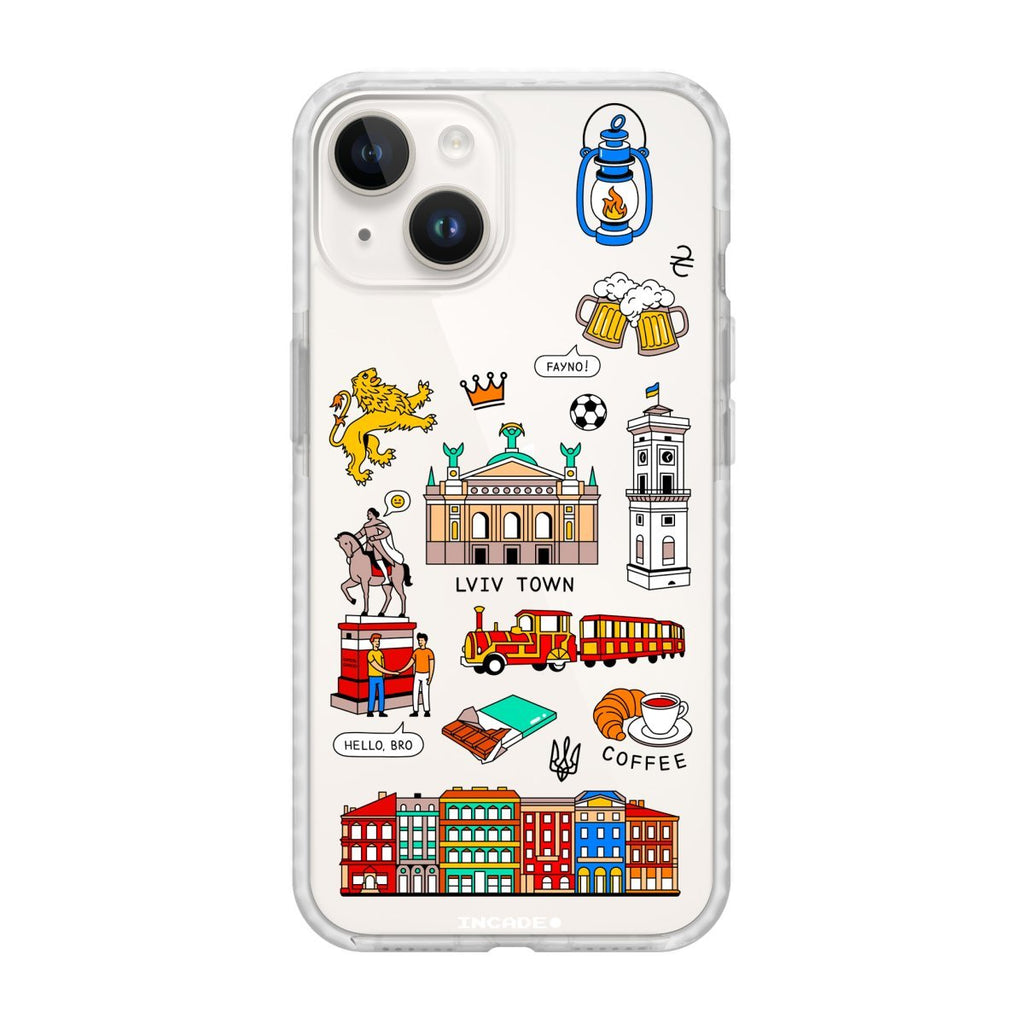 Чохол для iPhone 14 Plus LVIV - INCADE