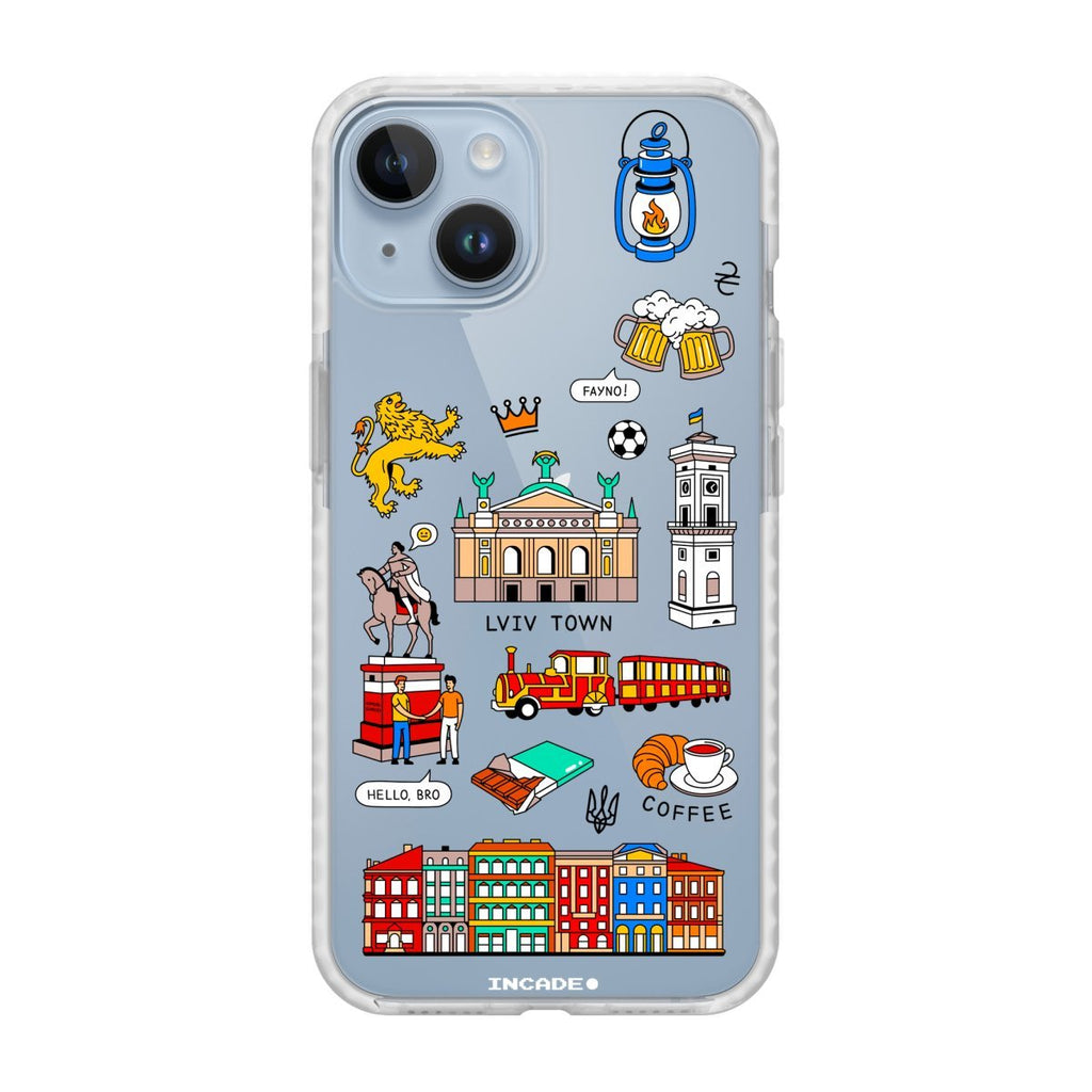 Чохол для iPhone 14 Plus LVIV - INCADE