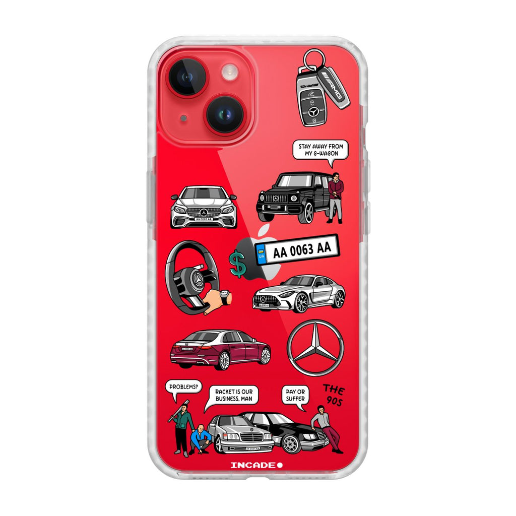 Чохол для iPhone 14 Plus MERCEDES - INCADE