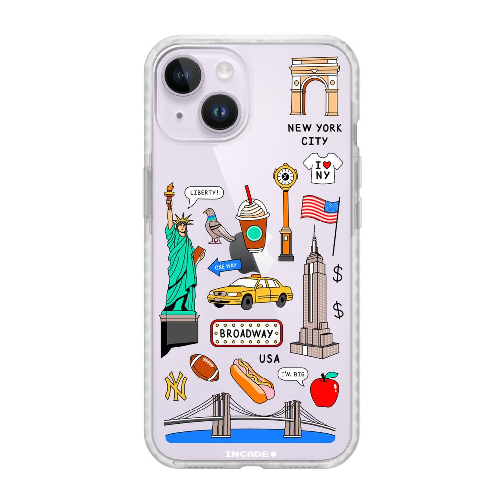 Чохол для iPhone 14 Plus NEW YORK - INCADE