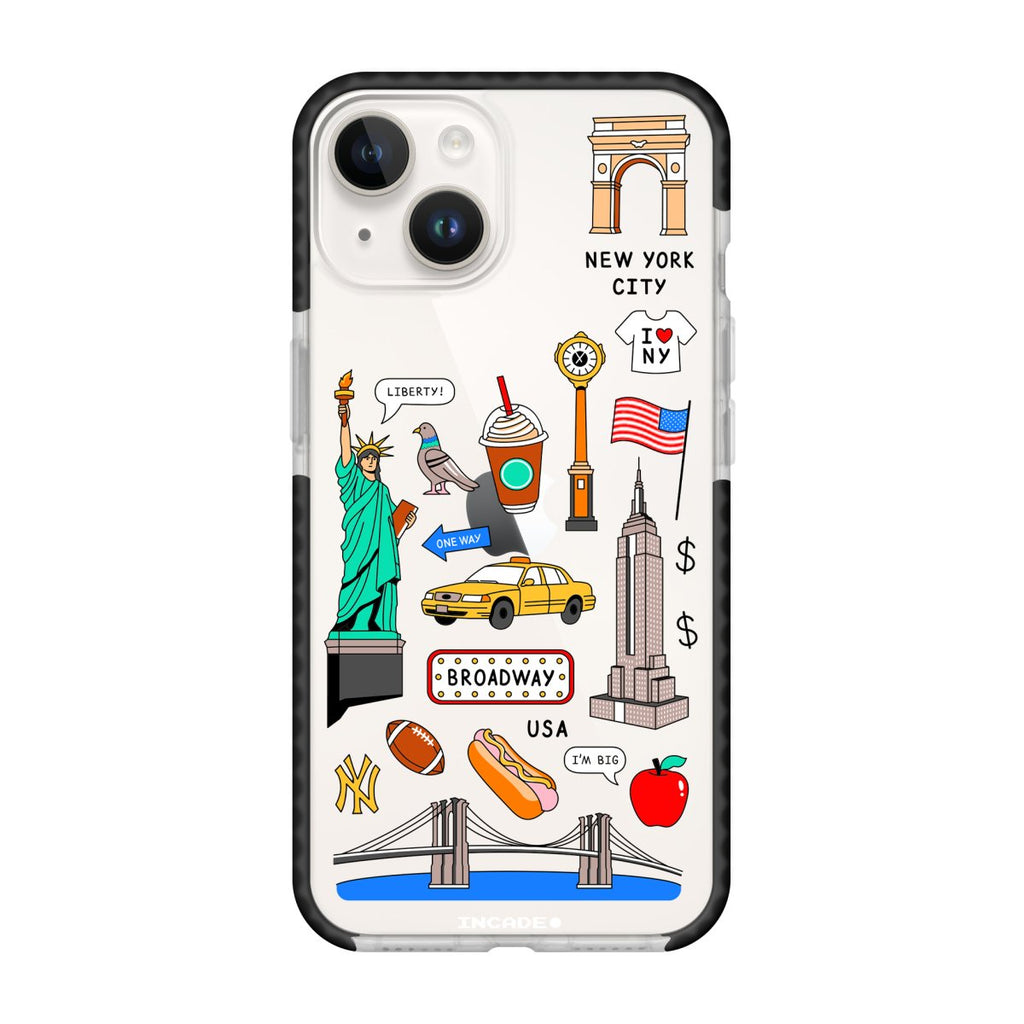 Чохол для iPhone 14 Plus NEW YORK - INCADE
