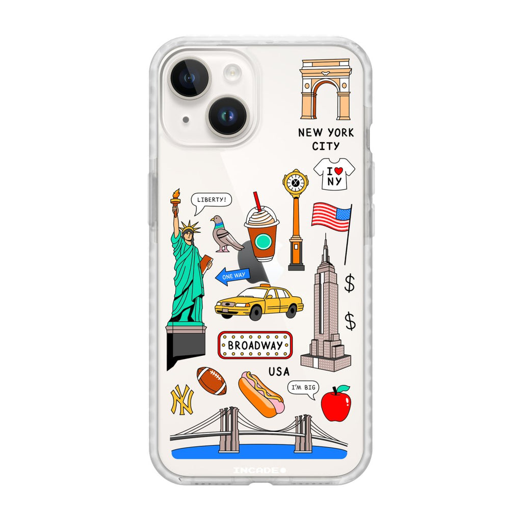 Чохол для iPhone 14 Plus NEW YORK - INCADE