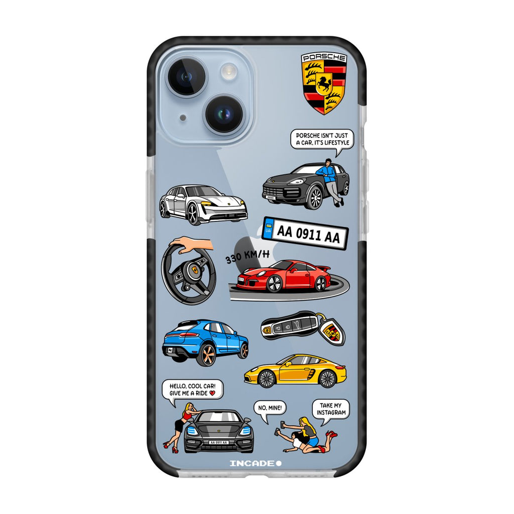 Чохол для iPhone 14 Plus PORSCHE - INCADE