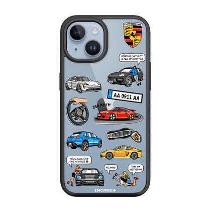 Чохол для iPhone 14 Plus PORSCHE - INCADE